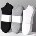 3/5/10PC Unisex Casual Plain Color Boat Socks Thin Breathable Comfy Anti Odor Sweat-absorbing Low Cut Ankle Socks For Men Women