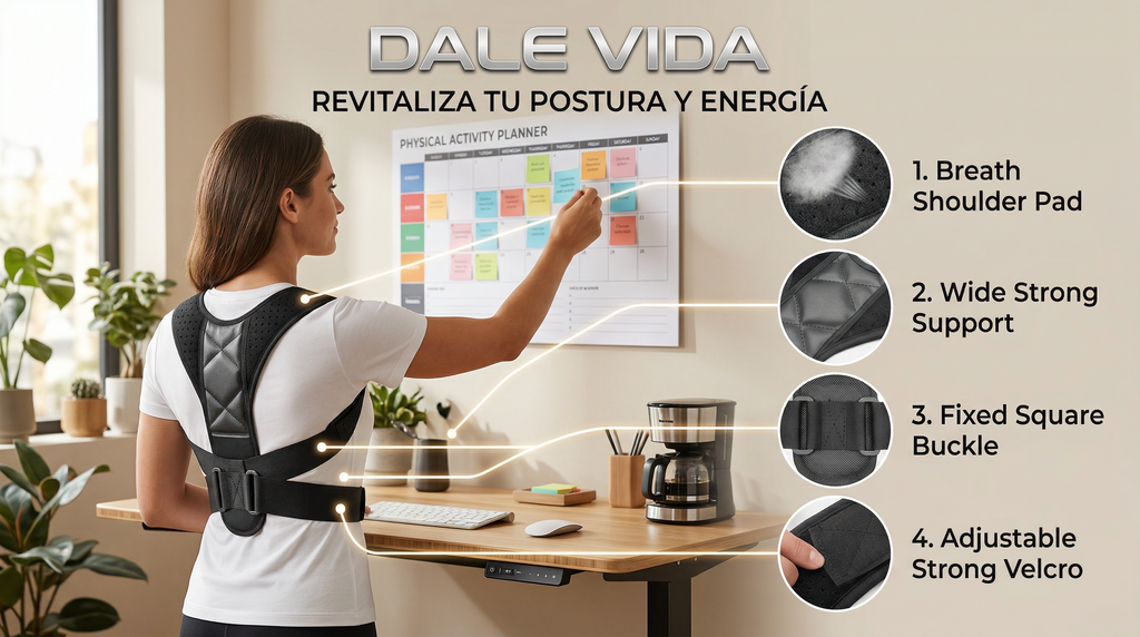 Unisex Adjustable Back Posture Corrector